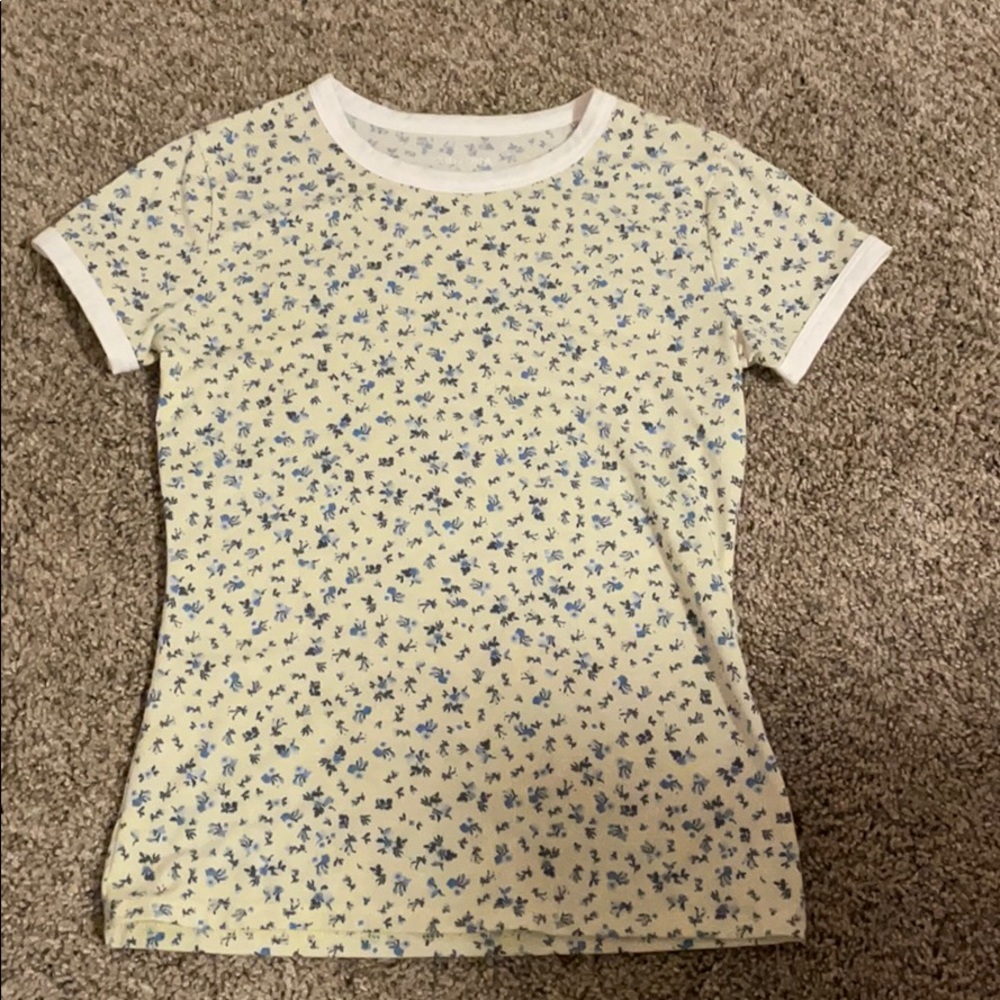 short sleeve flower shirt